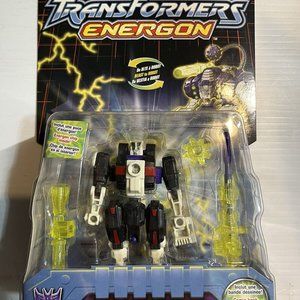 New 2003 Transformers Energon “Battle Ravage” Figure Robot Hasbro NOS 12” X 7.5”